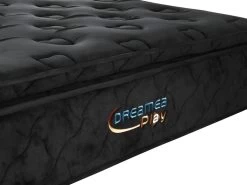Matelas 160 X 200 Cm Ressorts Ensachés Surmatelas Intégré ép.28cm - BLACK DREAM De DREAMEA PLAY 10 Matelas 160 X 200 Cm Ressorts Ensachés Surmatelas Intégré ép.28cm - BLACK DREAM De DREAMEA PLAY -Magasin de lits matelas 140673