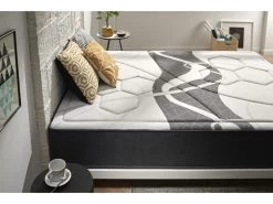 Matelas à Ressorts Ensachés 200x200 Avec ViscoGraphène Hauteur 29 Cm +/-2 Antibactérien. -Magasin de lits matelas 14376875
