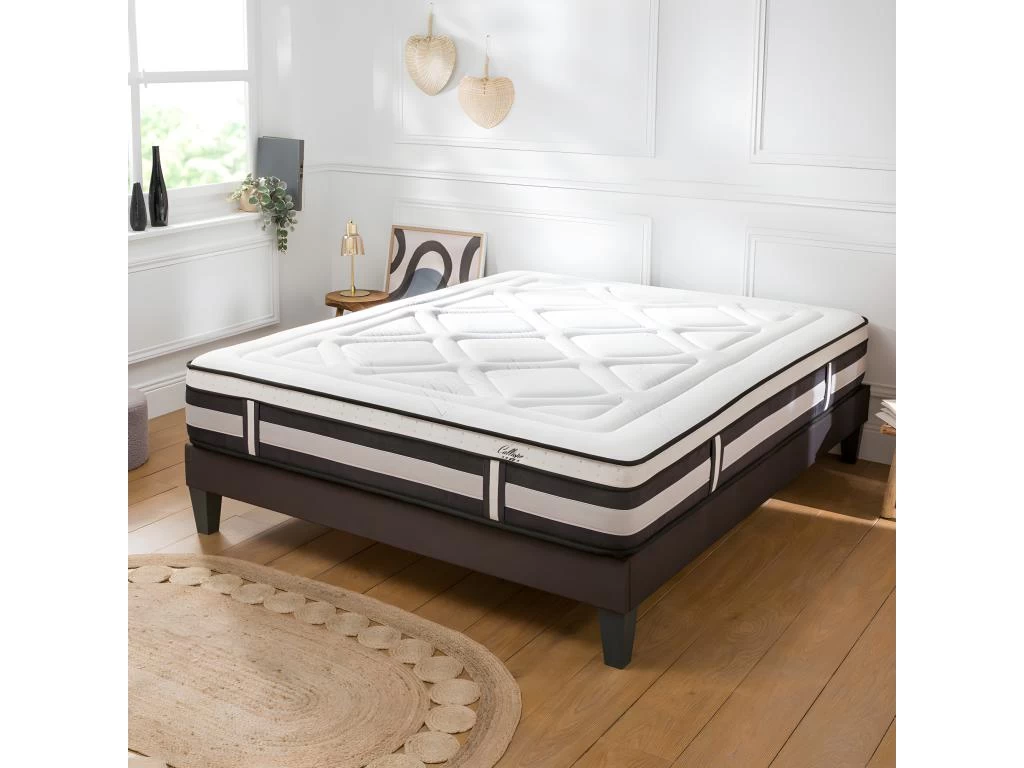 Matelas Calliope Mousse Haute Densité Accueil Mémoire De Forme - 160 X 200 Cm 2 Matelas Calliope Mousse Haute Densité Accueil Mémoire De Forme - 160 X 200 Cm – Image 2