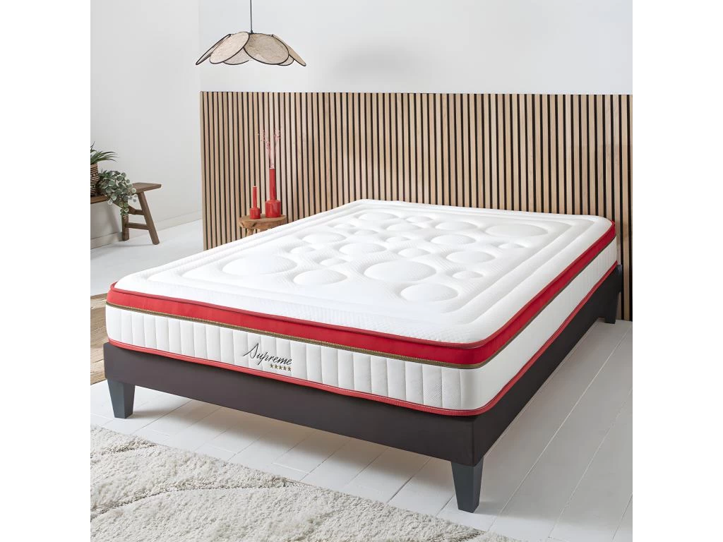 Matelas Suprême Mousse Haute Densité Accueil Mémoire De Forme 24 Cm - 140 X 200 Cm 2 Matelas Suprême Mousse Haute Densité Accueil Mémoire De Forme 24 Cm - 140 X 200 Cm – Image 2