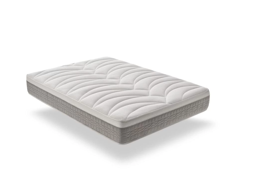 Matelas Viscoélastique Silver Lux 200X200 Hauteur 25cm +/-2. 1 Matelas Viscoélastique Silver Lux 200X200 Hauteur 25cm +/-2.