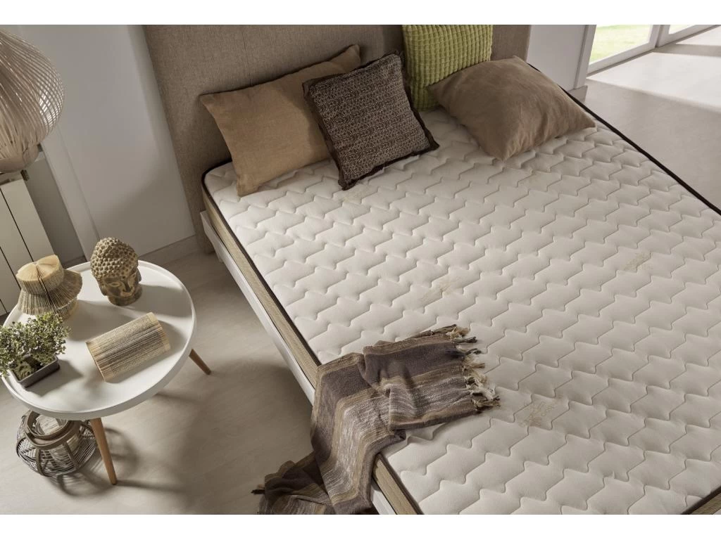 Matelas Confort Bambou à Mémoire De Forme 120 X 190 Hauteur 21cm +/-2 4 Matelas Confort Bambou à Mémoire De Forme 120 X 190 Hauteur 21cm +/-2 – Image 4