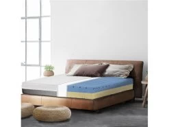 Matelas Double King-Size 180x200 Mémoire De Forme Orthopédique, Anti-acarien Et Antibactérien