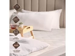 Matelas Double King-Size 180x200 Mémoire De Forme Orthopédique, Anti-acarien Et Antibactérien 8 Matelas Double King-Size 180x200 Mémoire De Forme Orthopédique, Anti-acarien Et Antibactérien -Magasin de lits matelas 18266037