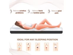 Matelas Double 160x200 Mémoire De Forme Hybride Mousse D'eau, Orthopédique Semi Rigide -Magasin de lits matelas 18266069