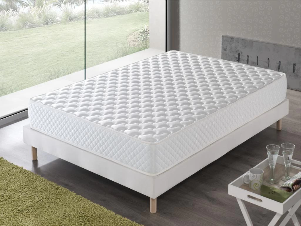 Matelas 140X200 Mousse, Accueil Mémoire Forme, Reversible, H20cm 5 Matelas 140X200 Mousse, Accueil Mémoire Forme, Reversible, H20cm – Image 5