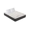 Matelas Ressorts Ensachés 25cm D'épaisseur + Oreillers, Accueil Viscolatex - 180x200