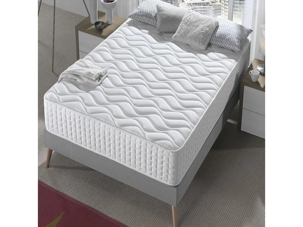 Matelas 180X200 Mousse, Accueil Mémoire Forme, Reversible, H30cm 2 Matelas 180X200 Mousse, Accueil Mémoire Forme, Reversible, H30cm – Image 2