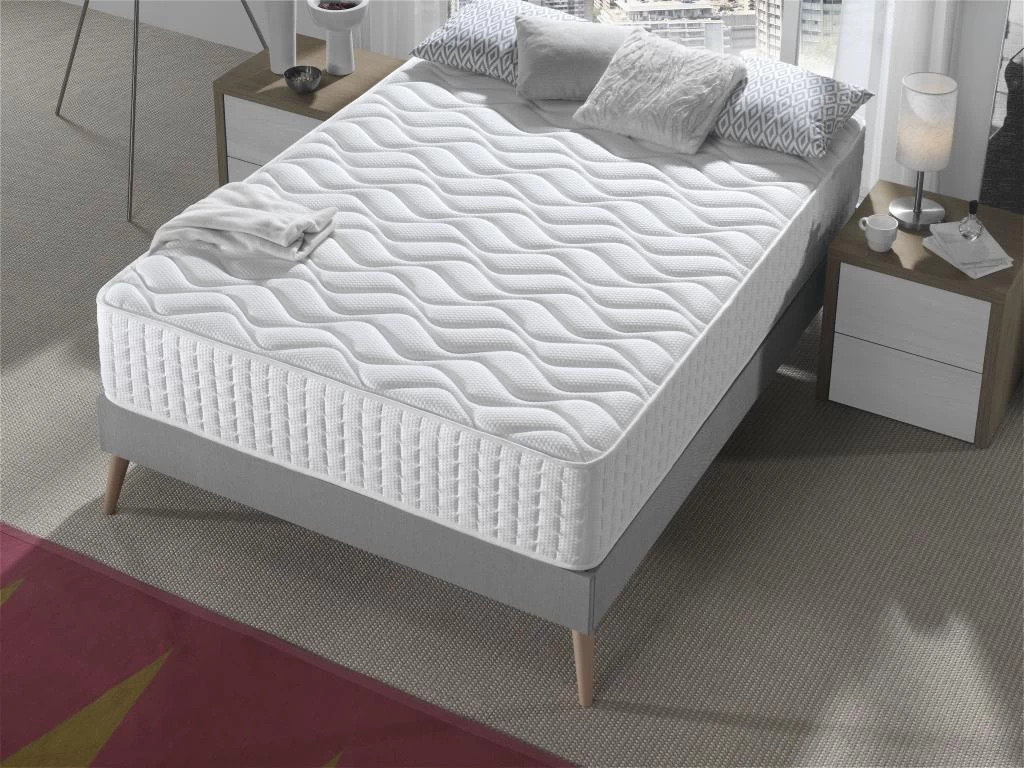 Matelas 180X200 Mousse, Accueil Mémoire Forme, Reversible, H30cm 5 Matelas 180X200 Mousse, Accueil Mémoire Forme, Reversible, H30cm – Image 5