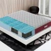 Matelas à Ressorts Ensachés Et Mousse Mémoire - 9 Zones Différentes 140x200 Cm
