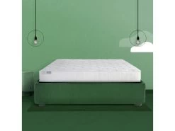 Matelas En Mousse De Mémoire Adaptatif, Double Confort, H20 Cm, Expédié Sous Vide, 80x160 Cm