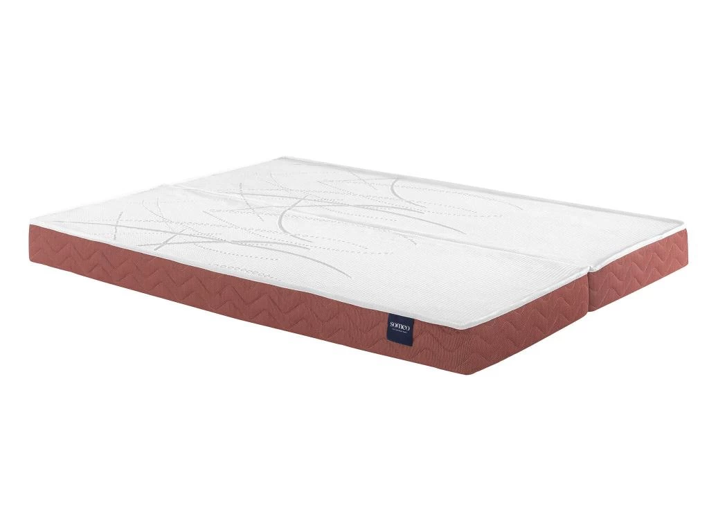 Matelas Clic-clac 100% Latex Crépuscule 400 - SOMEO 70+70x200 1 Matelas Clic-clac 100% Latex Crépuscule 400 - SOMEO 70+70x200