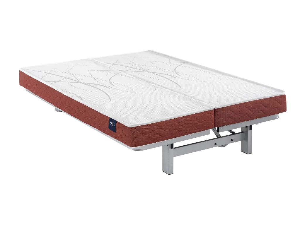 Matelas Clic-clac 100% Latex Crépuscule 400 - SOMEO 70+70x200 8 Matelas Clic-clac 100% Latex Crépuscule 400 - SOMEO 70+70x200 – Image 8