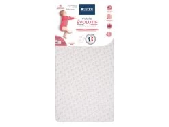 Matelas Bébé Déhoussable EVOLUTIF 70x140 Cm