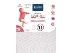 Matelas Bébé Déhoussable EVOLUTIF 70x140 Cm -Magasin de lits matelas 21233837