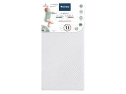 Matelas Bébé Déhoussable ALOE VERA 60x120 Cm