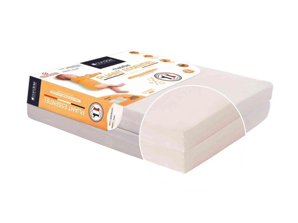 Matelas Bébé Pliant ESSENTIEL 60x120 Cm 2 Matelas Bébé Pliant ESSENTIEL 60x120 Cm – Image 2