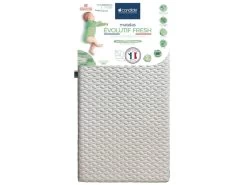 Matelas Bébé Déhoussable EVOLUTIF FRESH 70x140 Cm