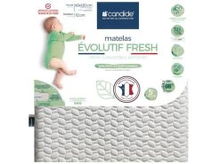 Matelas Bébé Déhoussable EVOLUTIF FRESH 70x140 Cm -Magasin de lits matelas 21236695