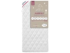 Matelas Bébé Déhoussable Faces été / Hiver PARFAIT 70x140