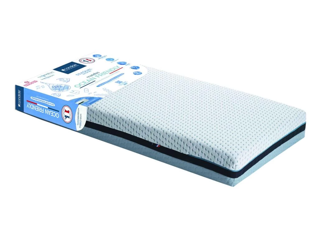Matelas Bébé Déhoussable OCEAN FRIENDLY 60x120 Cm 4 Matelas Bébé Déhoussable OCEAN FRIENDLY 60x120 Cm – Image 4