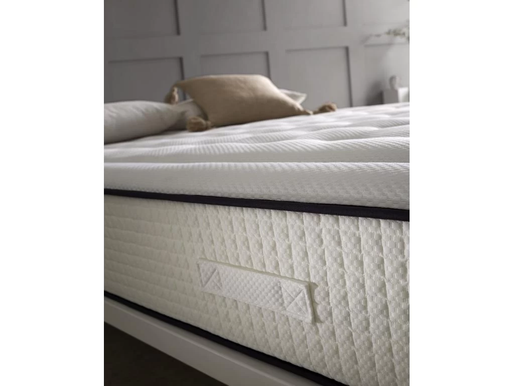 Matelas 180x200 Therapy Carbone Anti Stress® | Mousse H.r. | épaisseur 19 Cm | Orthopédique | Tissu 3d Système Airfresh 5 Matelas 180x200 Therapy Carbone Anti Stress® | Mousse H.r. | épaisseur 19 Cm | Orthopédique | Tissu 3d Système Airfresh – Image 5