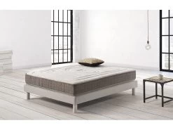 Matelas 160x200 Mousse Multi Flexi | Ressorts Ensachés| Ressorts Et Mousse à Memoire De Forme - 25 Cm D'epaisseur -Magasin de lits matelas 21963569