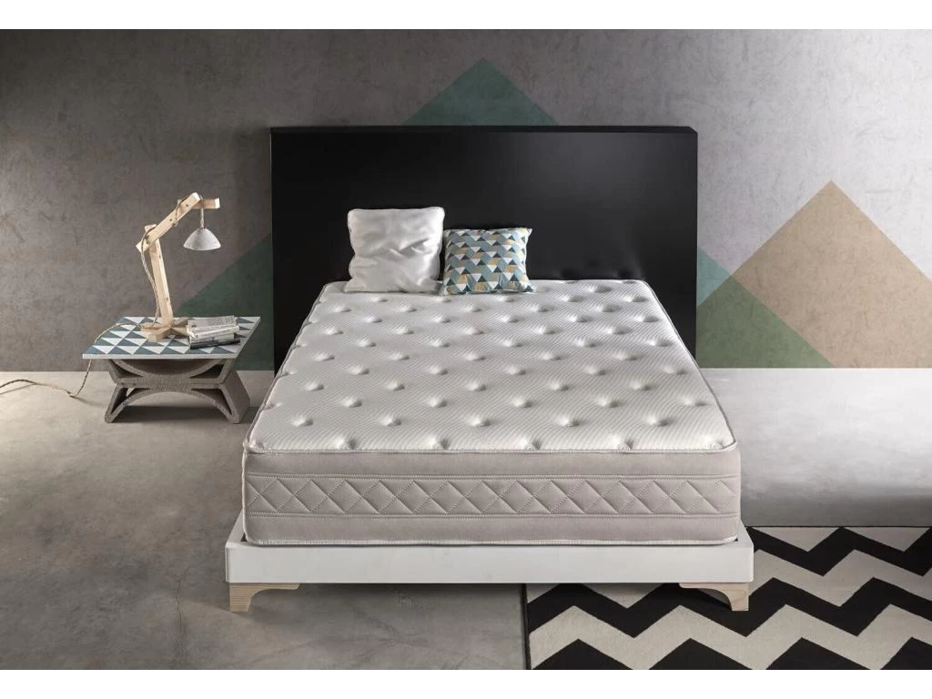 Matelas 160x200 Mousse Crystal Royalty® | Mousse Mémoire De Forme | épaisseur 30 Cm | Ferme - 11 Zones De Confort 2 Matelas 160x200 Mousse Crystal Royalty® | Mousse Mémoire De Forme | épaisseur 30 Cm | Ferme - 11 Zones De Confort – Image 2