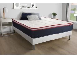 VITALIT Matelas Ressorts Ensachés Et Mémoire De Forme VITAL FORM 200x200 Cm 5zones De Confort