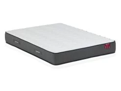 Matelas 180 X 200 Cm Ressorts Ensachés 5 Zones Accueil Mémoire De Forme ép.23cm - BABYLONE De DREAMEA
