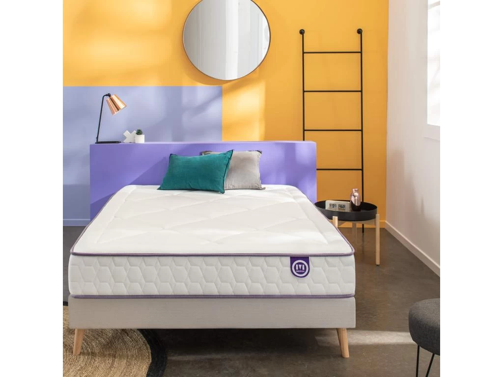 Matelas Merinos Ressorts Ensachés, Mémoire De Forme Et Latex Full Bed 140x200 4 Matelas Merinos Ressorts Ensachés, Mémoire De Forme Et Latex Full Bed 140x200 – Image 4