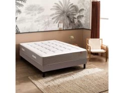 Matelas Capitonné Epeda Ressorts Ensachés, Cachemire Et Soie Le Majestueux 180x200 -Magasin de lits matelas 22465163