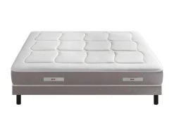 Clémaé - Matelas à Ressorts Et Latex, Accueil équilibré - Dimensions - 160x200 Cm -Magasin de lits matelas 23030007