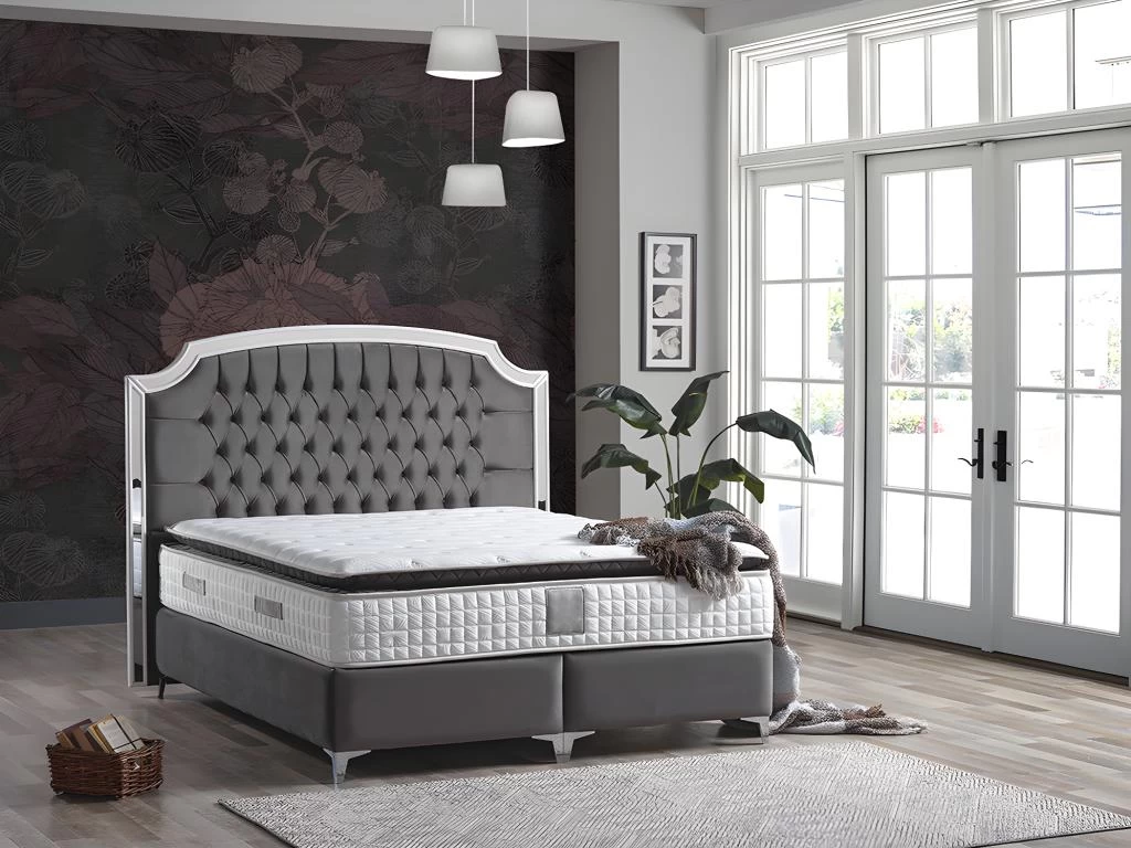 Matelas 160 X 200 Cm Ressorts Ensachés Surmatelas Intégré ép.27cm - HATEM De PALACIO 2 Matelas 160 X 200 Cm Ressorts Ensachés Surmatelas Intégré ép.27cm - HATEM De PALACIO – Image 2