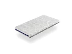 Matelas Bebe Mousse A Memoire 60X120X11 CM THEO, Respirant Et Dehoussable. Fermete Ideale