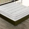 Matelas à Mémoire De Forme - Hauteur 29 Cm - Mousse Mémoire 5 Cm – Housse Amovible – Orthopédique 160x200 Cm