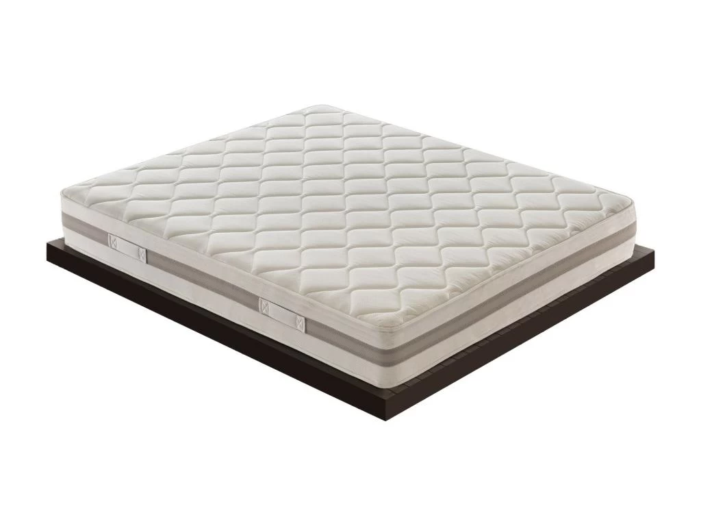 Matelas à Ressorts Ensachés Et Mousse Mémoire 9 Zones De Confort Hauteur 22 Cm 160x200 Cm 3 Matelas à Ressorts Ensachés Et Mousse Mémoire 9 Zones De Confort Hauteur 22 Cm 160x200 Cm – Image 3