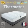 Matelas 140x200 Cm Thermotec Sensation, Mémoire De Forme, 10 Zones De Confort, Indépendance Du Couchage, Réversible, Orthopédique, 24 Cm