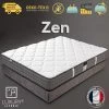 Matelas 180x200 Cm Zen évolution, Mémoire De Forme, 10 Zones De Confort, Indépendance Du Couchage, Réversible, Orthopédique, 20 Cm
