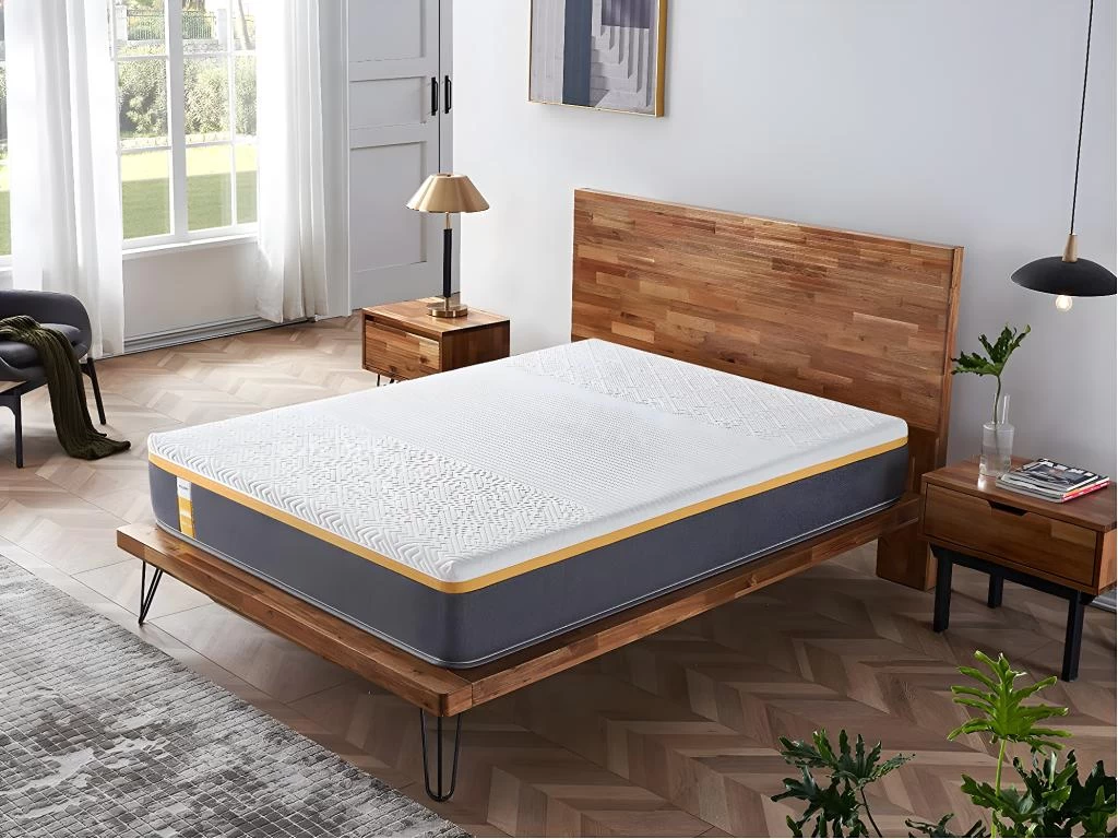 Matelas 180x200cm Ferme, Latex Naturel Et Gel Mémoire De Forme, 28 Cm D'épaisseur 1 Matelas 180x200cm Ferme, Latex Naturel Et Gel Mémoire De Forme, 28 Cm D'épaisseur