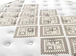 Matelas Errakis 200x200cm - Technologie Hybrid: Ressorts Ensachés + Mousse HDensité-Épaisseur 28cm- Soutien Tonique Parfait & Confort Hôtel- Label SANITIZED -Magasin de lits matelas 9273785