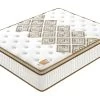 Matelas Errakis 160x200cm - Technologie Hybrid: Ressorts Ensachés + Mousse HDensité-Épaisseur 28cm- Soutien Tonique Parfait & Confort Hôtel- Label SANITIZED