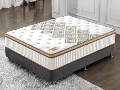 Matelas Errakis 160x200cm - Technologie Hybrid: Ressorts Ensachés + Mousse HDensité-Épaisseur 28cm- Soutien Tonique Parfait & Confort Hôtel- Label SANITIZED 7 Matelas Errakis 160x200cm - Technologie Hybrid: Ressorts Ensachés + Mousse HDensité-Épaisseur 28cm- Soutien Tonique Parfait & Confort Hôtel- Label SANITIZED -Magasin de lits matelas 9274627