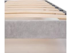 BELLECOUR LITERIE | Sommier à Lattes En Bois CAPITOLE 140x200 Cm | Coloris Gris Clair | Livré En Kit -Magasin de lits sommier 11149639
