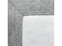 Sommier Tapissier 140x190 Cm En Tissu Gris Et Pieds Métal - REMIMOS -Magasin de lits sommier 11463929