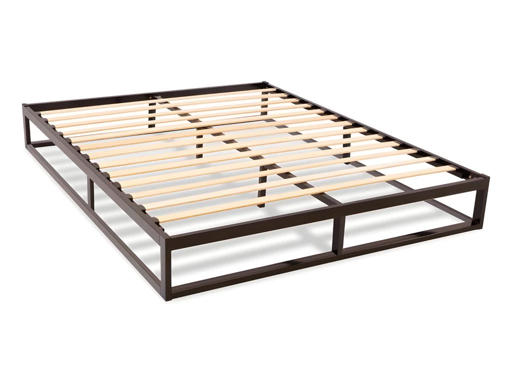 OLYMPE LITERIE | Sommier à Lattes En Métal LEONIDAS 140x190 Cm | Coloris Noir | Livré En Kit 1 OLYMPE LITERIE | Sommier à Lattes En Métal LEONIDAS 140x190 Cm | Coloris Noir | Livré En Kit