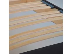 Sommier En Kit 1 Place Tissu Gris 80x200 -Magasin de lits sommier 14486881