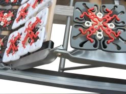 Sommier électrique De Relaxation 2x78 Plots Déco Bois Noir - 2 X 90 X 200 Cm - Moteurs OKIN - NAFURI De DREAMEA -Magasin de lits sommier 183780