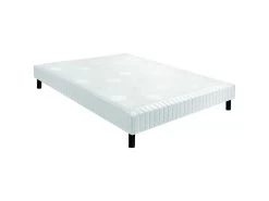 Sommier Epeda Confort Médium écru 18 Cm NATURE 2x90x200