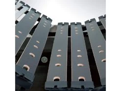 Sommier électrique De Relaxation Coloris Frêne Blanc 140x190 -Magasin de lits sommier 19461351